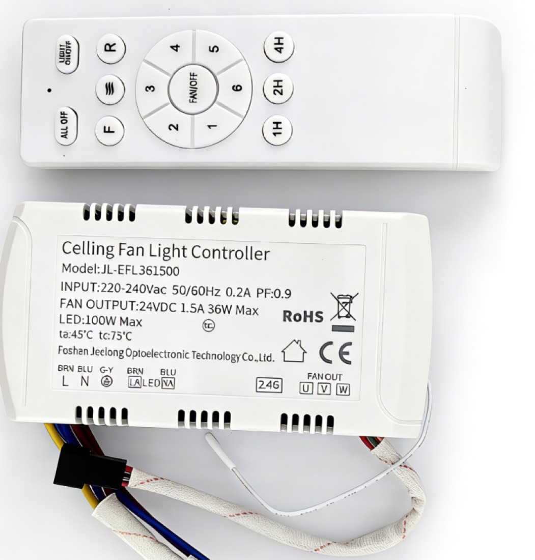 Retractable / Straight-Blade Fan-Light Controller